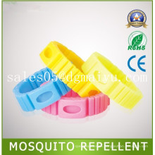 Pulsera repelente de mosquitos con recambio de aceite natural, de moda, sin insectos